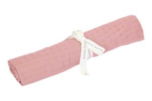 Swaddle Doek Pure Pink Blossom 120×120 Cm Little Dutch