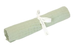 Swaddle Doek Pure Sage 120×120 Cm Little Dutch
