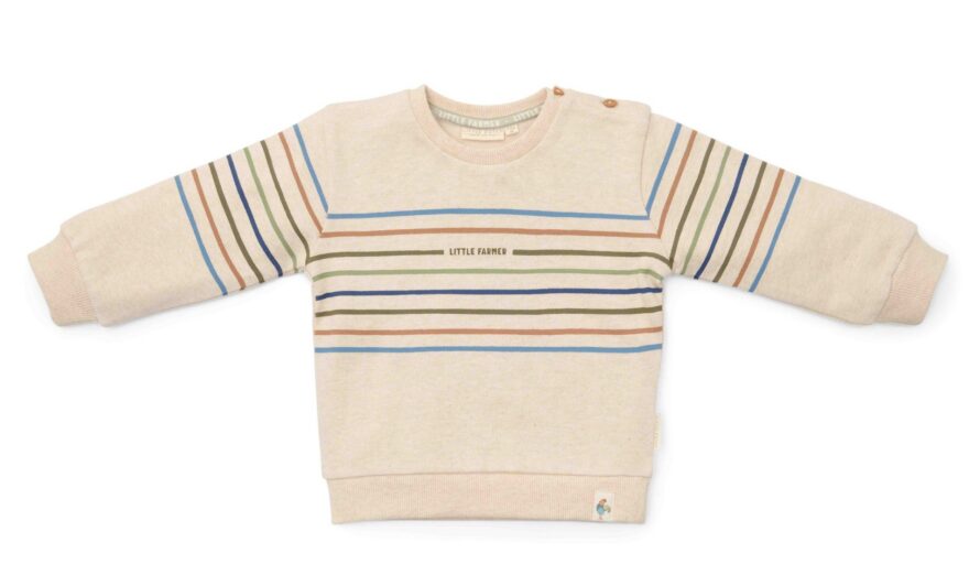 Sweater Sand Maat 74 Little Dutch
