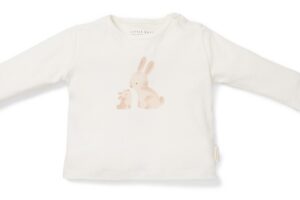 T-shirt Bunny White Maat 50/56 Little Dutch