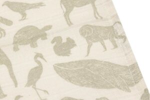Jollein Tetradoeken Animals Olive Green