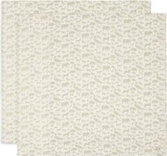 Jollein Tetradoeken Animals Olive Green