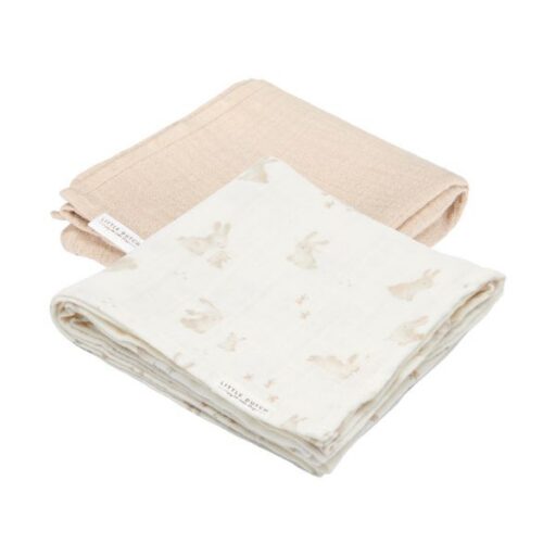 Tetradoeken Baby Bunny/Beige Little Dutch