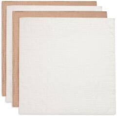Tetradoeken Biscuit/Ivory Set 4 Jollein