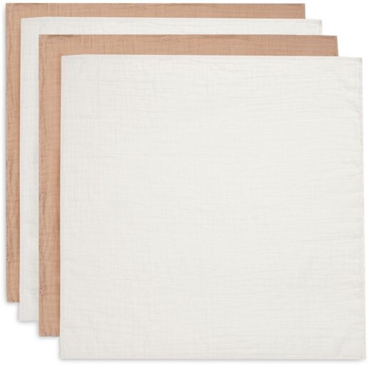 Tetradoeken Biscuit/Ivory Set 4 Jollein