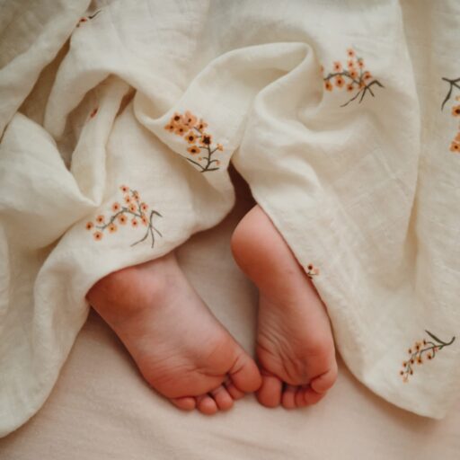 Swaddle Flowers Mushie
