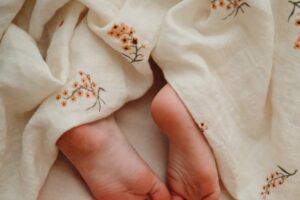 Swaddle Flowers Mushie