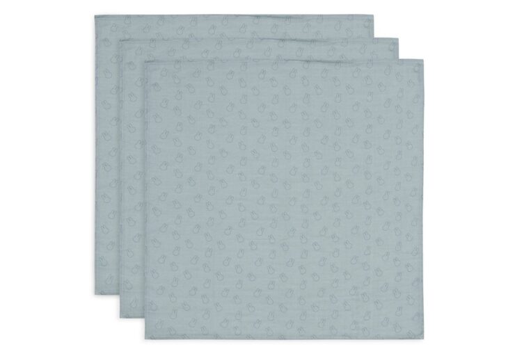 Jollein Tetradoeken Miffy Silhouettes Sea Green