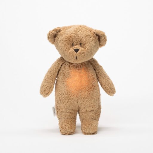 Knuffel The Humming Bear Capuccino Natur Moonie