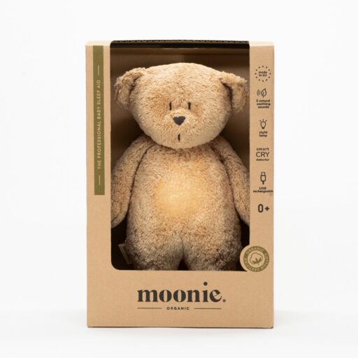 Knuffel The Humming Bear Capuccino Natur Moonie