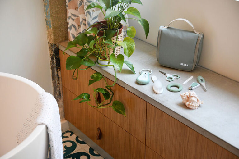 Toilettas Sage Green 9 Accessoires Béaba