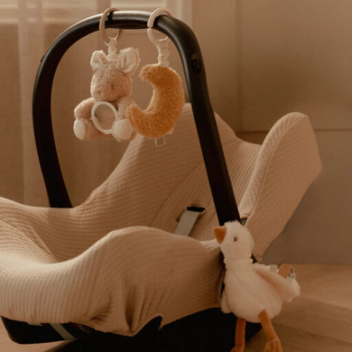 Set Trilfiguren Newborn Naturals Little Dutch
