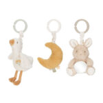 Set Trilfiguren Newborn Naturals Little Dutch