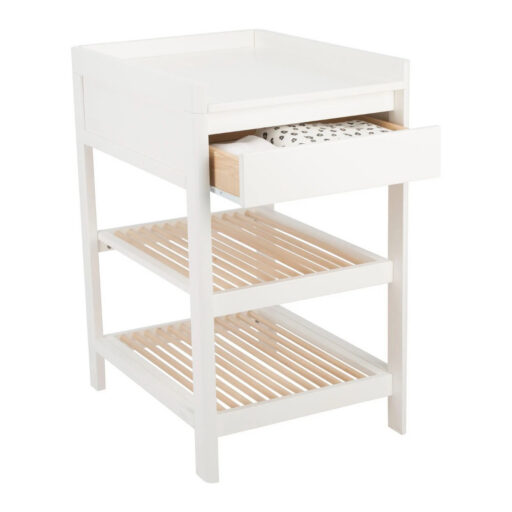 VERZORGTAFEL LUKAS DUO WIT/NATUUR TROLL
