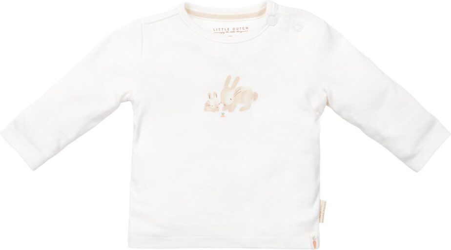 T-shirt Bunny White Maat 62 Little Dutch
