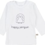 T-shirt Lange Mouw Pinguïn Maat 62 Plum Plum