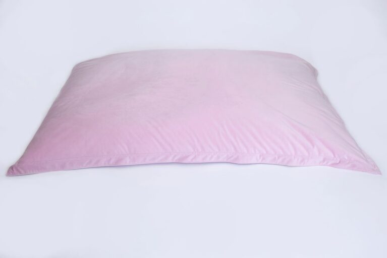Zitzak Beanbag Velvet Pink Sit On It