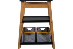 LUIERTAFEL HIP – BLACK/NATUREL QUAX