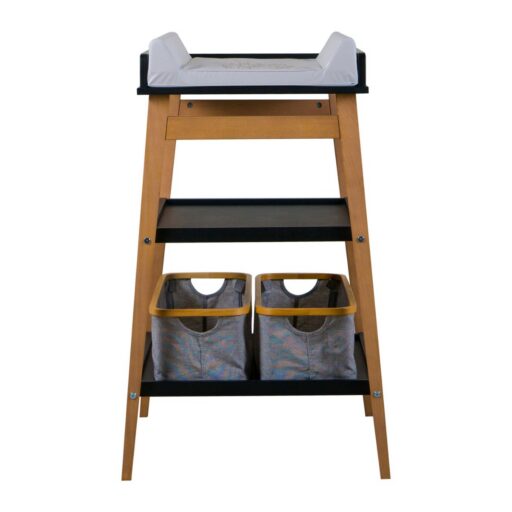 LUIERTAFEL HIP – BLACK/NATUREL QUAX