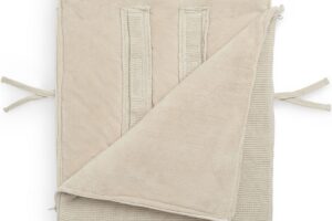 Voetenzak Autostoel 0+ Basic Knit Nougat Jollein