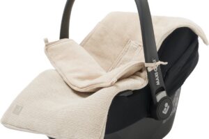 Voetenzak Autostoel 0+ Basic Knit Nougat Jollein
