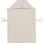 Voetenzak Autostoel 0+ Basic Knit Oatmeal Jollein