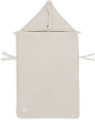 Voetenzak Autostoel 0+ Basic Knit Oatmeal Jollein