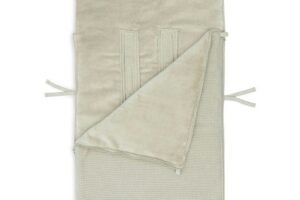 Voetenzak Autostoel 0+ Basic Knit Olive Green Jollein