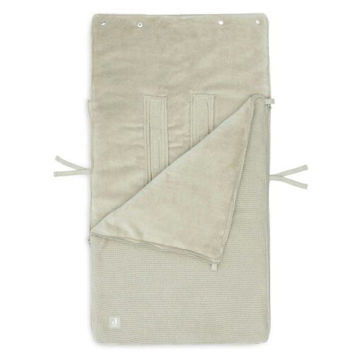 Voetenzak Autostoel 0+ Basic Knit Olive Green Jollein