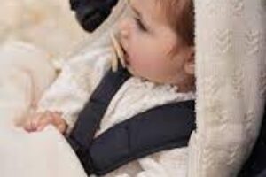 Voetenzak Autostoel 0+ Grain Knit Oatmeal Jollein