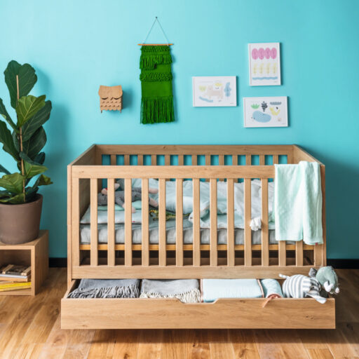BABYBED 70 X 140 + KIT SIMPLE OAK VOX
