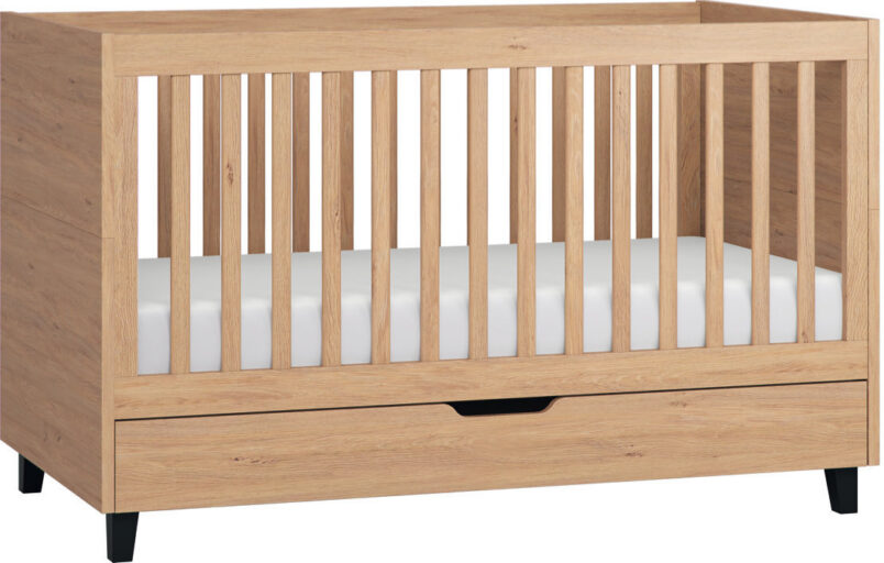 BABYBED 70 X 140 + KIT SIMPLE OAK VOX