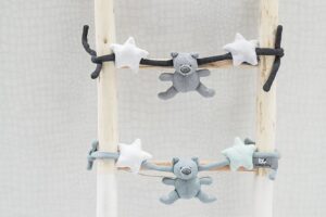 Wagenspanner Stonegreen/Mint/Wit Baby’s Only