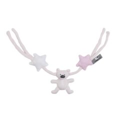 Wagenspanner Classic Roze/Baby Roze en Wit Baby's Only