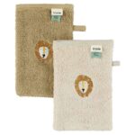 Washandjes Aura Leeuw 2-Pack Trixie