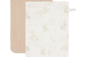Washandjes Baby Bunny/Pure Beige Little Dutch