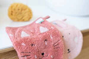 Washandjes Mrs Cat/Mrs Rabbit Trixie