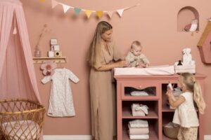 Waskussenhoes Pure Soft Pink Little Dutch