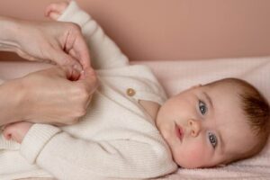 Waskussenhoes Pure Soft Pink Little Dutch