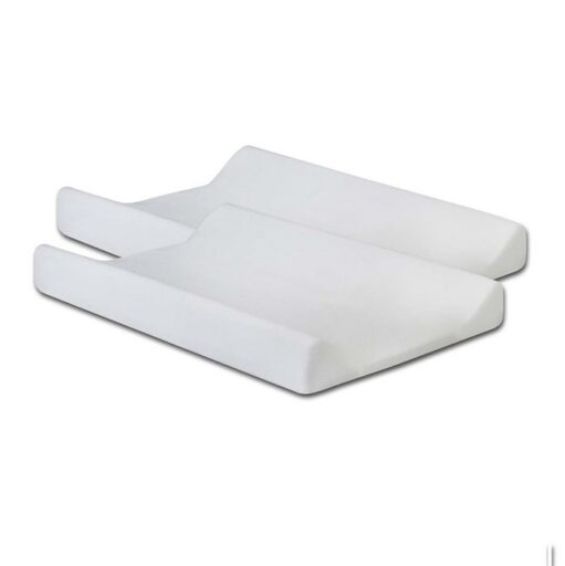Jollein Waskussenhoes Badstof White – 2 pack