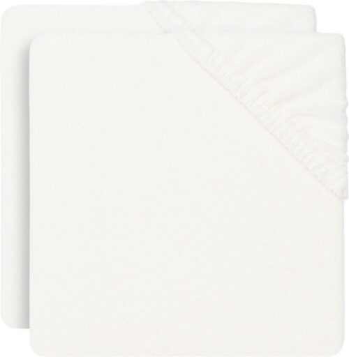 Jollein Waskussenhoes Badstof Ivory 2-pack