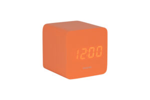 Wekker Spry Square Bright Orange Karlsson