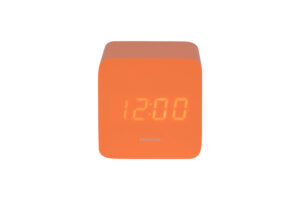 Wekker Spry Square Bright Orange Karlsson