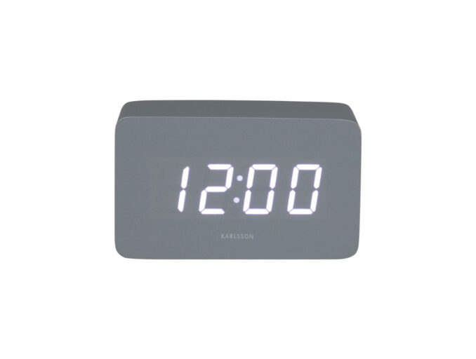 Wekker Spry Tube Mouse Grey Karlsson