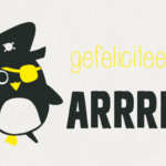 Wenskaart Gefeliciteerd Arrrh