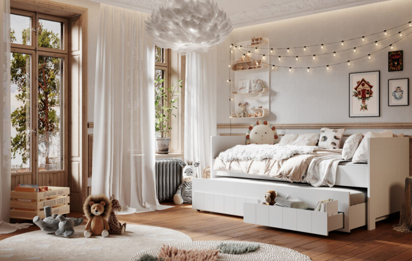 Kinderkamer Calmo wit van Pinio