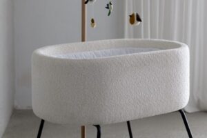 Wiegje Boucle Cream Quax