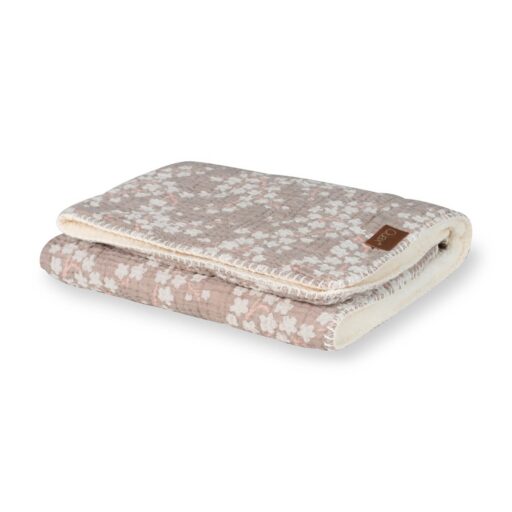 Dekentje Natural Newborn Teddy Blossom Quax