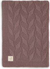 Wiegdeken 75x100cm Spring Knit Chestnut Coral Fleece
