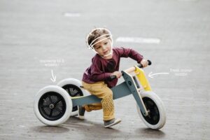 Loopfiets Grey 2-in-1 Wishbone Bike